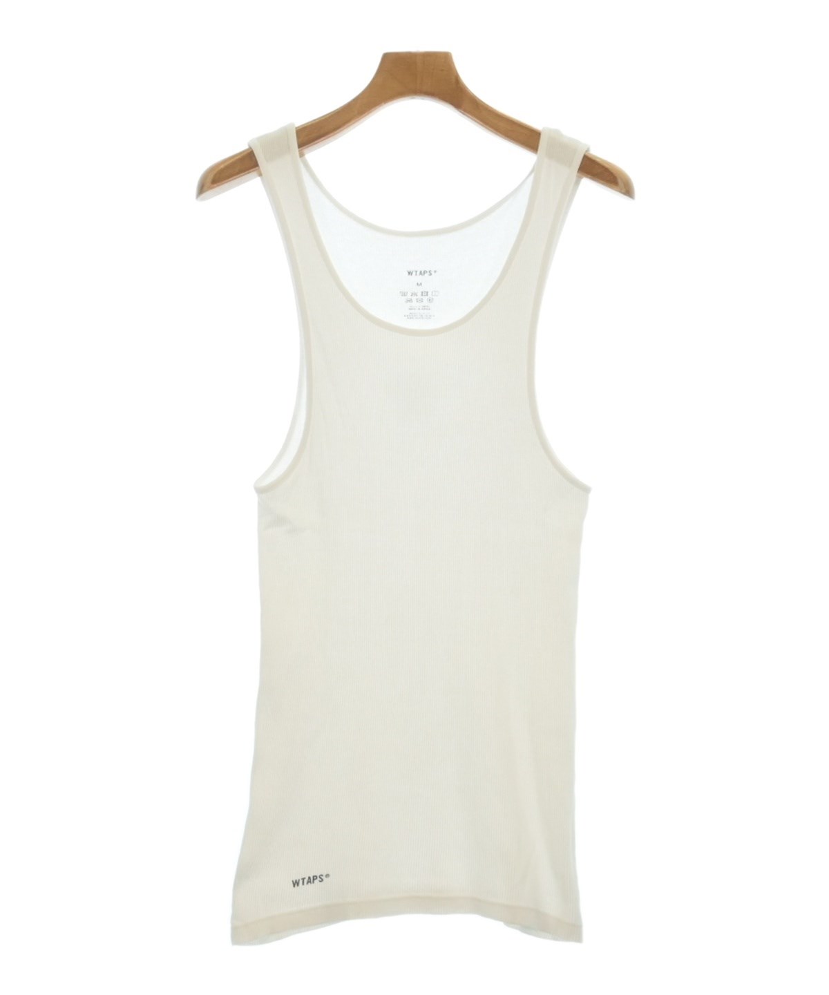 ダブルタップス　wtaps ベスト　タンクトップ WTAPS（ダブルタップス）タンクトップ 白 サイズ:M メンズ
