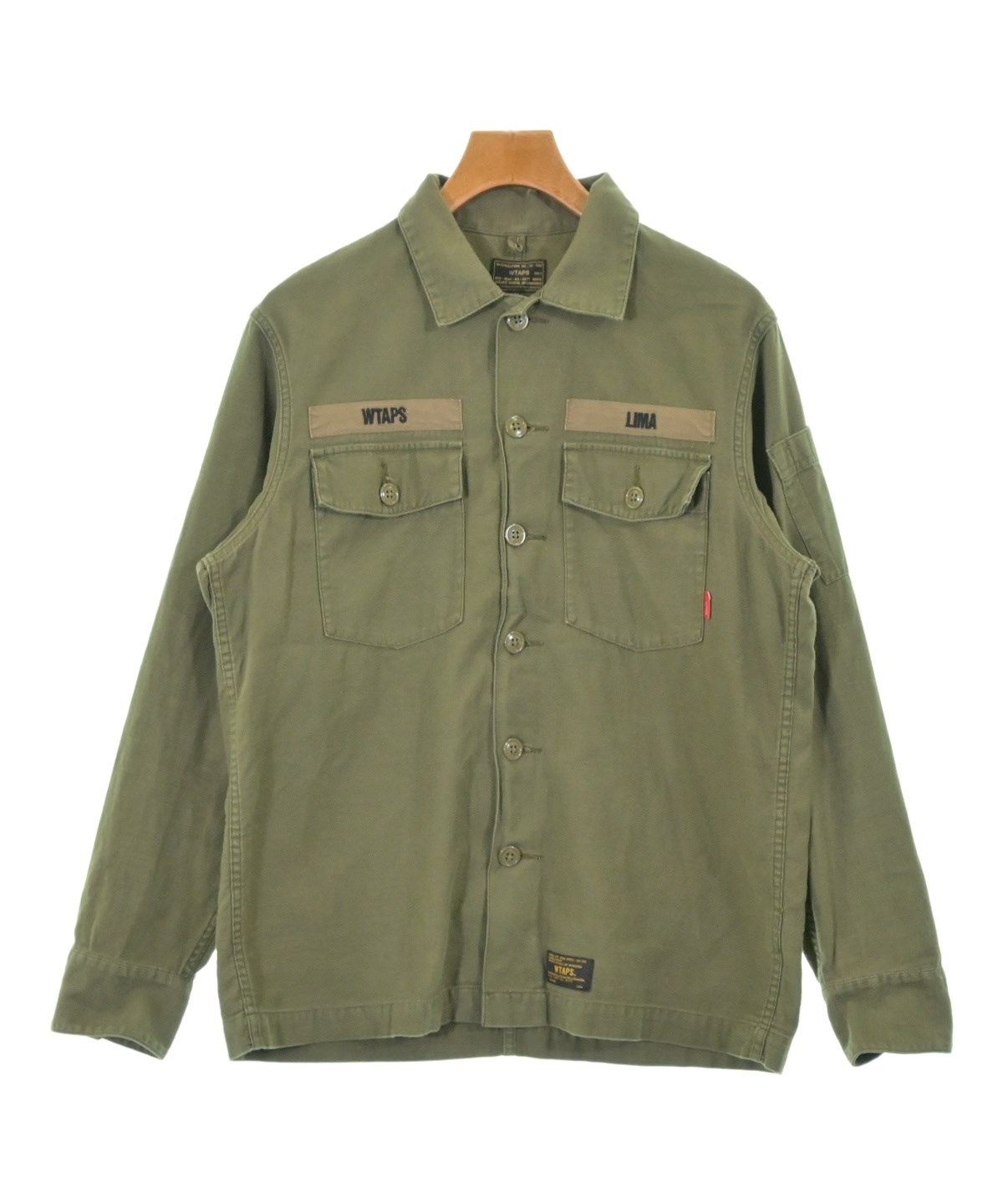 ダブルタップス　wtaps ミリタリージャケット　Lサイズ WTAPS（ダブルタップス）ミリタリーブルゾン カーキ サイズ:3(L