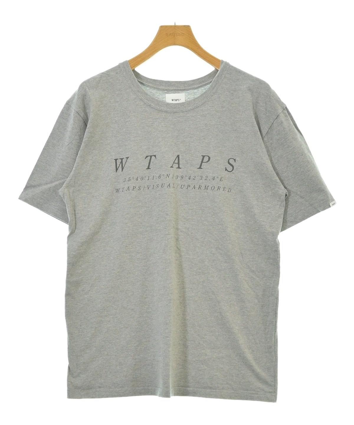 WTAPS グレー 長袖カットソー サイズ03 WTAPS(ダブルタップス)Tシャツ・カットソー グレー サイズ:03
