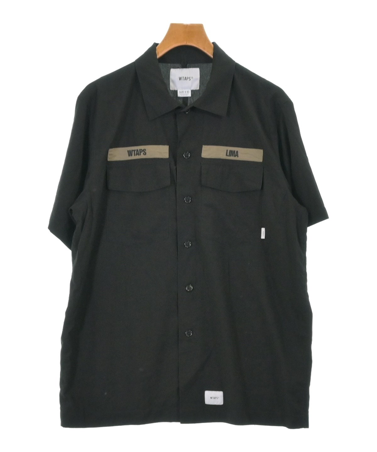 Wtaps ミリタリーワークシャツ サイズL ブラック黒 楽天市場】WTAPS ダブルタップス ジャケット ノーカラー