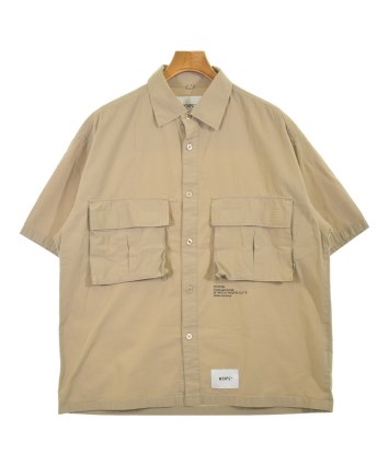 WTAPS（ダブルタップス）カジュアルシャツ ベージュ サイズ:03(L位
