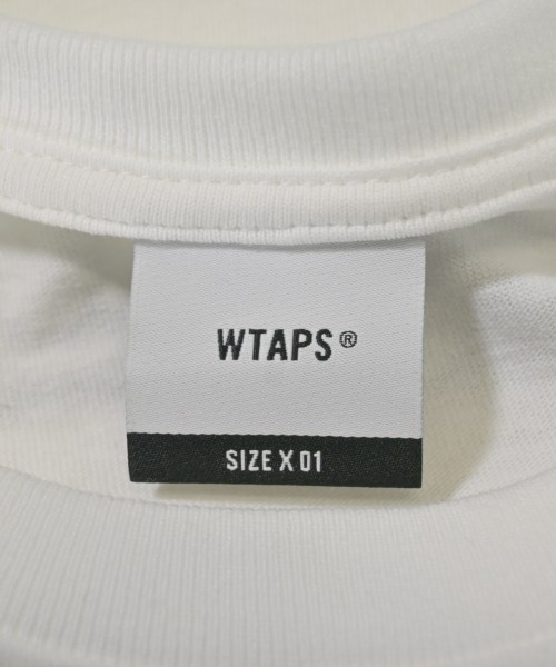 WTAPS（ダブルタップス）Tシャツ・カットソー 白 サイズ:1(S位) メンズ/2200548725047