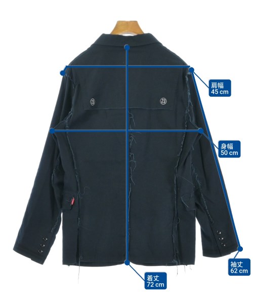 WTAPS（ダブルタップス）ジャケット 紺 サイズ:-(XS位) メンズ/2200545786119