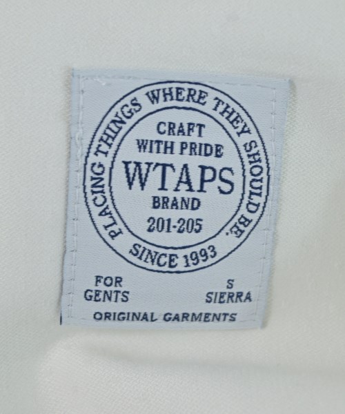 WTAPS（ダブルタップス）カジュアルシャツ 白 サイズ:-(M位) メンズ/2200545786584