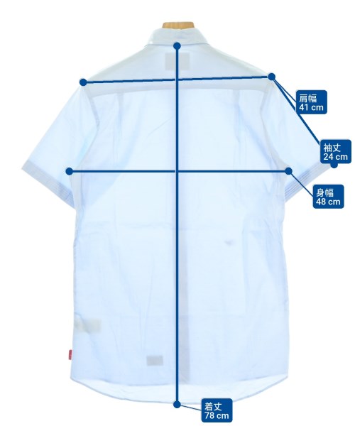 WTAPS（ダブルタップス）カジュアルシャツ 青 サイズ:M メンズ/2200545786706