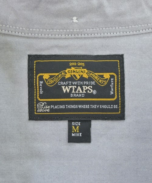 WTAPS（ダブルタップス）カジュアルシャツ グレー サイズ:M メンズ/2200545786782