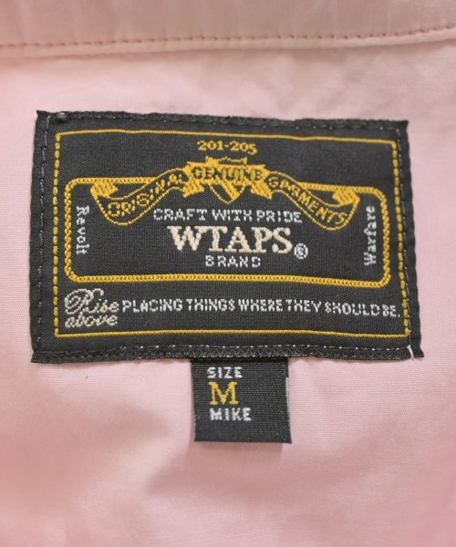 WTAPS（ダブルタップス）カジュアルシャツ ピンク サイズ:M メンズ/2200545786805