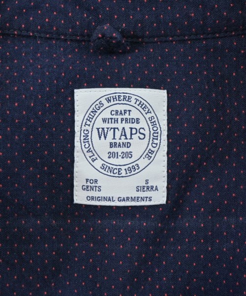 WTAPS（ダブルタップス）カジュアルシャツ 紺 サイズ:S メンズ/2200545786843