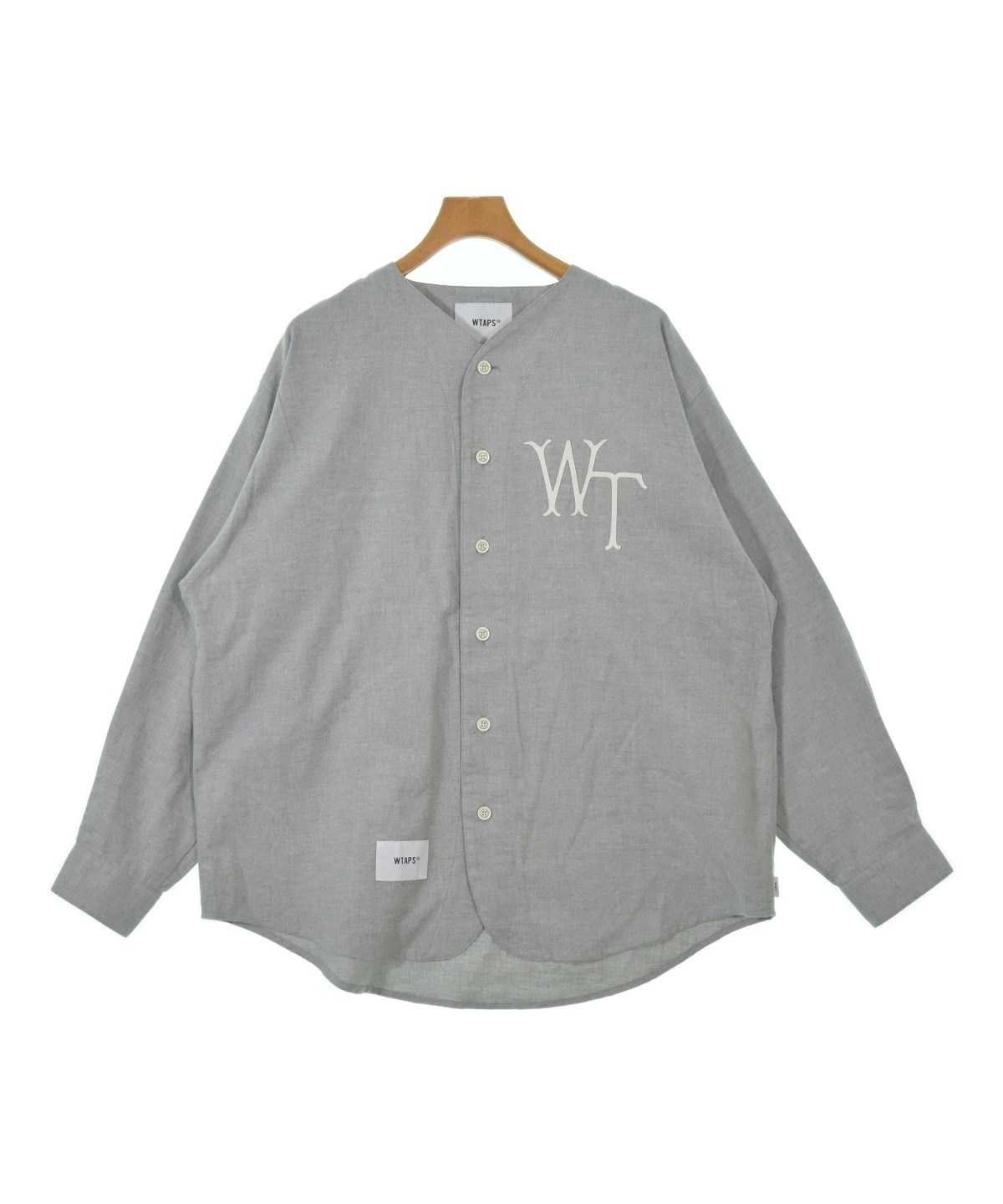 WTAPS（ダブルタップス）カジュアルシャツ グレー サイズ:03(L位