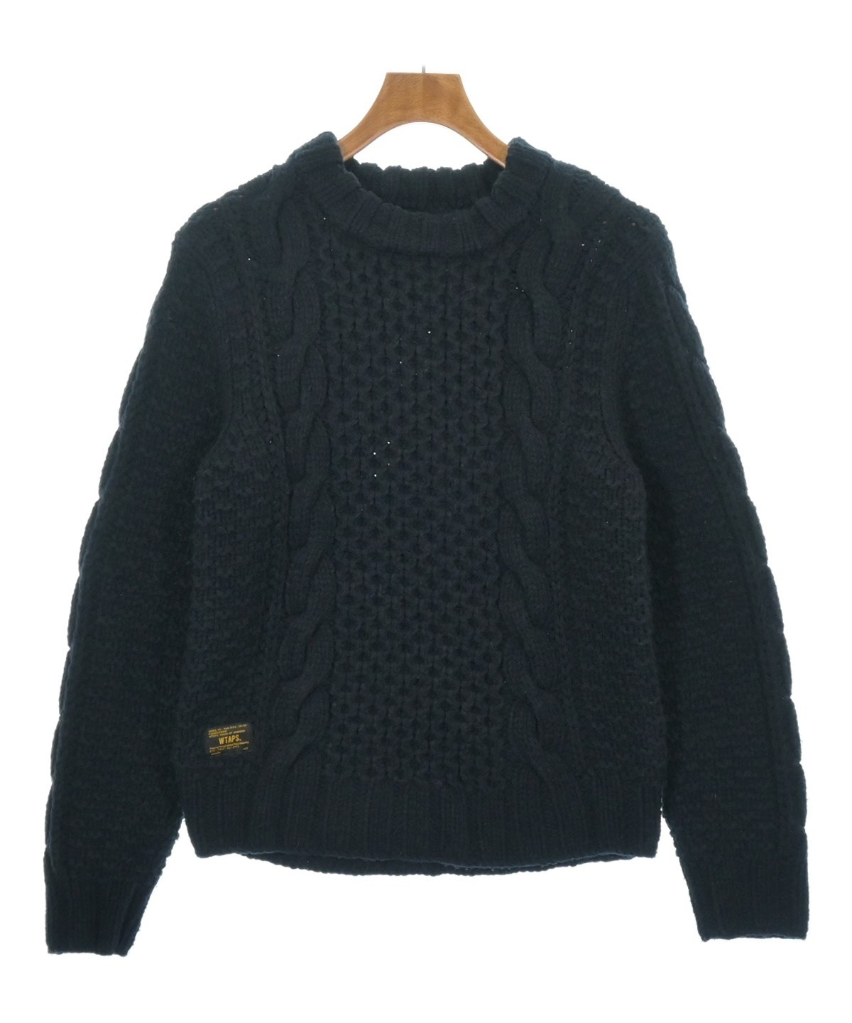 WTAPS ダブルタップス 22AW ARMT ニット セーター ルーズ WTAPS（ダブルタップス）ニット・セーター 紺 サイズ:2(M位) メンズ