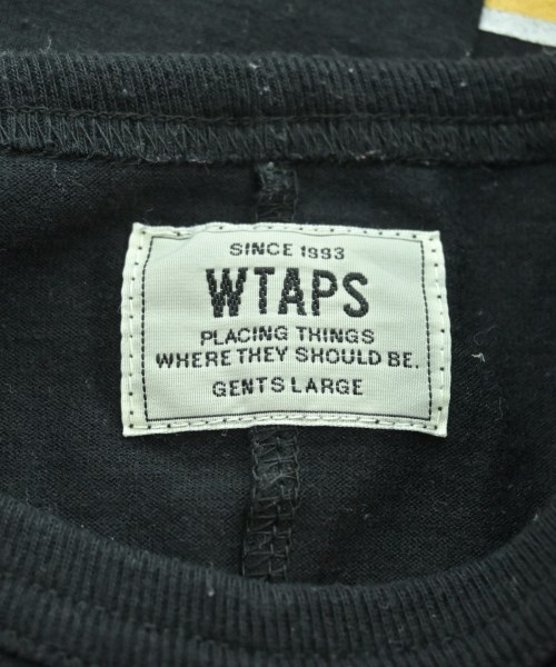 WTAPS（ダブルタップス）Tシャツ・カットソー 黒 サイズ:LIMA(L位) メンズ/2200622708188