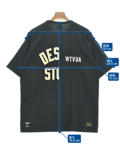WTAPS（ダブルタップス）Tシャツ・カットソー 黒 サイズ:LIMA(L位) メンズ/2200622708188