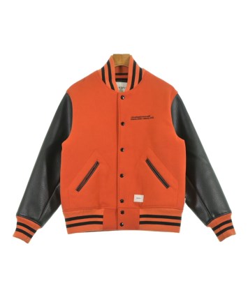 ダブルタップス　メンズスタジャン WTAPS（ダブルタップス）スタジャン オレンジ サイズ:01(S位) メンズ