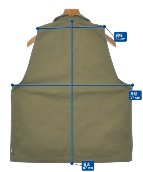 WTAPS（ダブルタップス）ミリタリーブルゾン カーキ サイズ:01(S位) メンズ/2200623253021