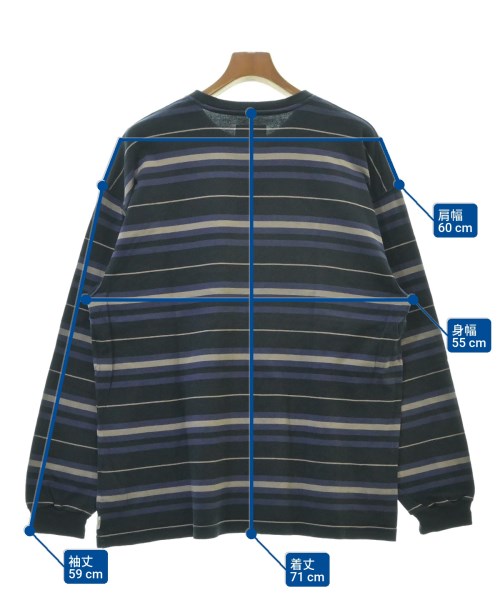 WTAPS（ダブルタップス）Tシャツ・カットソー 紺 サイズ:2(M位) メンズ/2200623302033