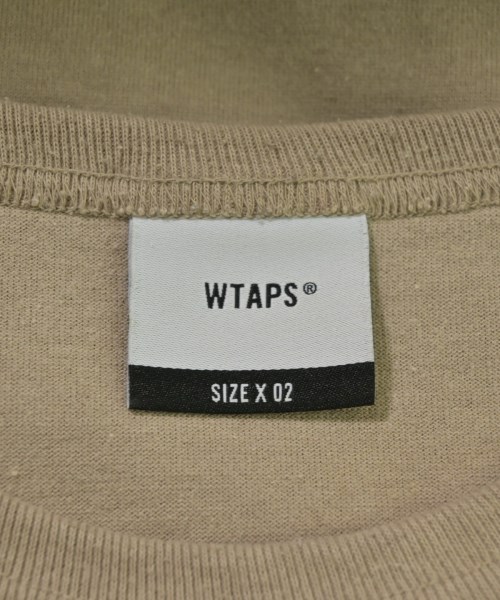 WTAPS（ダブルタップス）Tシャツ・カットソー ベージュ サイズ:02(M位) メンズ/2200623385036