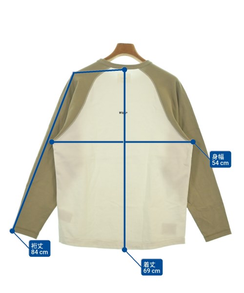 WTAPS（ダブルタップス）Tシャツ・カットソー 白 サイズ:2(M位) メンズ/2200624521037