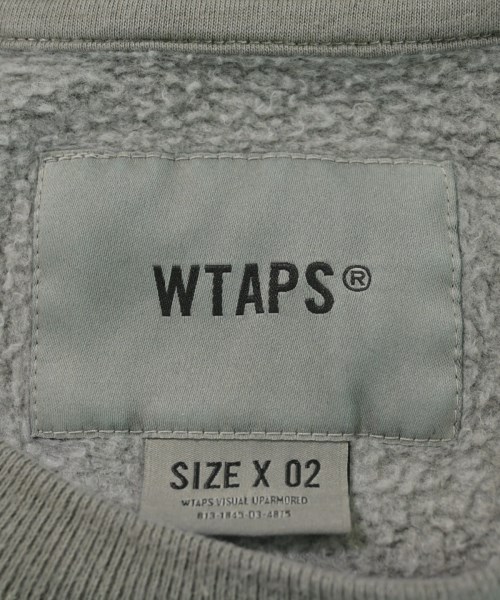 WTAPS（ダブルタップス）スウェット グレー サイズ:2(M位) メンズ/2200624521051