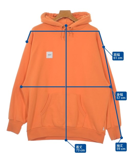 WTAPS（ダブルタップス）パーカー オレンジ サイズ:03(L位) メンズ/2200616758014