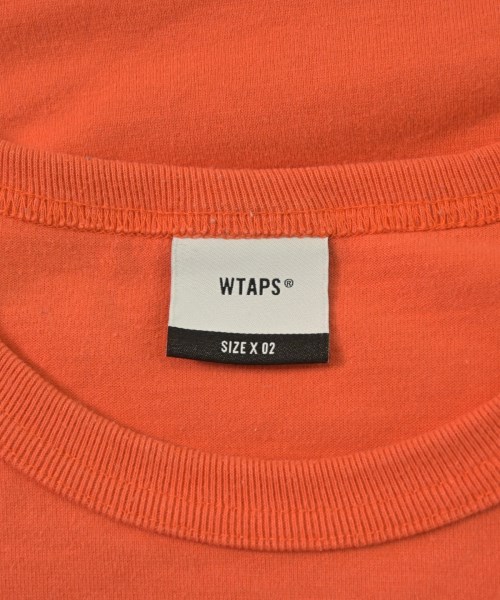 WTAPS（ダブルタップス）Tシャツ・カットソー オレンジ サイズ:2(M位) メンズ/2200625700011