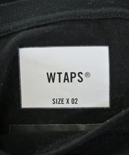 WTAPS（ダブルタップス）Tシャツ・カットソー 黒 サイズ:2(M位) メンズ/2200626787219