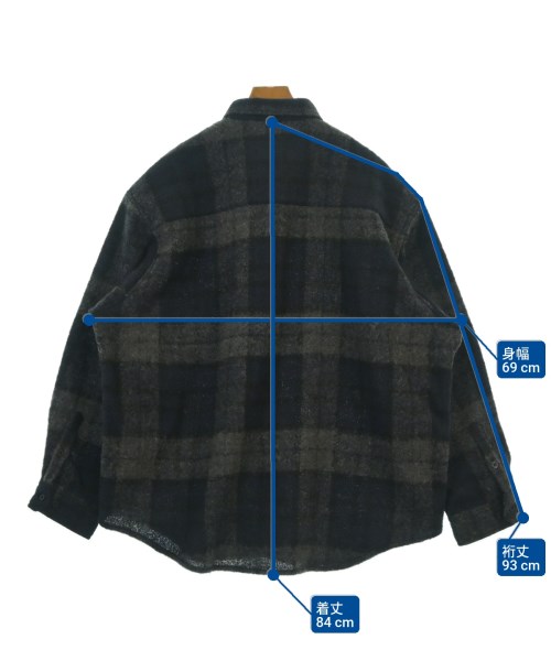 WTAPS（ダブルタップス）カジュアルシャツ 紺 サイズ:4(XL位) メンズ/2200626121037