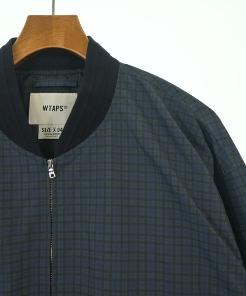 WTAPS（ダブルタップス）ブルゾン 紺 サイズ:4(XL位) メンズ/2200626121051