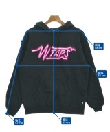 WTAPS（ダブルタップス）パーカー 黒 サイズ:02(M位) メンズ/2200627012044