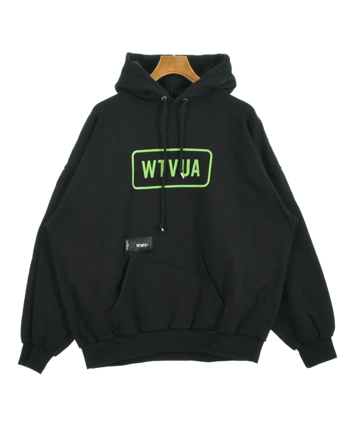 wtaps ダブルタップス　パーカー　Mサイズ WTAPS（ダブルタップス）パーカー 黒 サイズ:4(XL位) メンズ