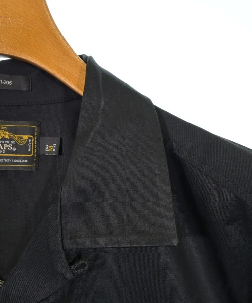 WTAPS（ダブルタップス）カジュアルシャツ 黒 サイズ:M メンズ/2200612121027