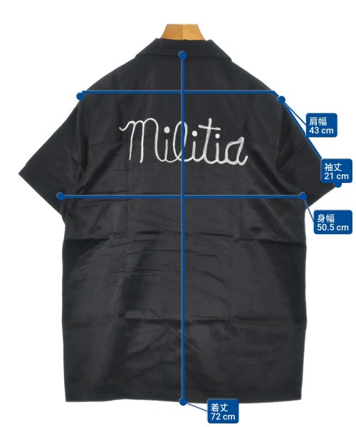 WTAPS（ダブルタップス）カジュアルシャツ 黒 サイズ:M メンズ/2200612121027