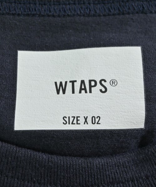 WTAPS（ダブルタップス）Tシャツ・カットソー 紺 サイズ:02(M位) メンズ/2200629237087
