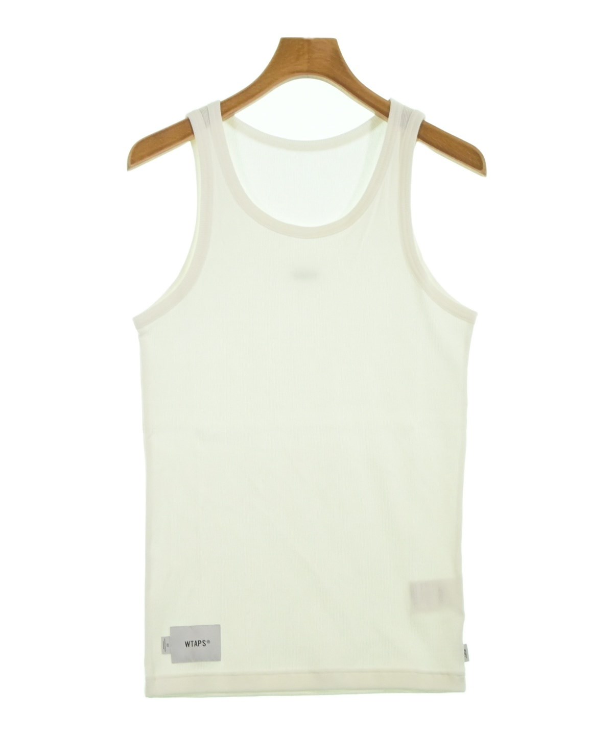 WTAPS（ダブルタップス）タンクトップ 白 サイズ:02(M位) メンズ