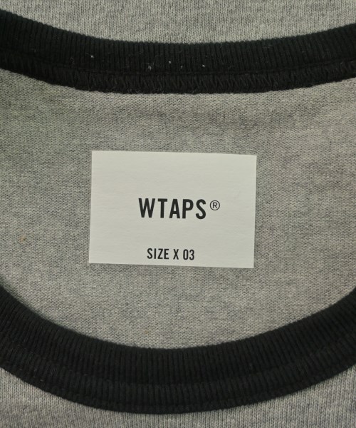 WTAPS（ダブルタップス）Tシャツ・カットソー グレー サイズ:3(L位) メンズ/2200629499027