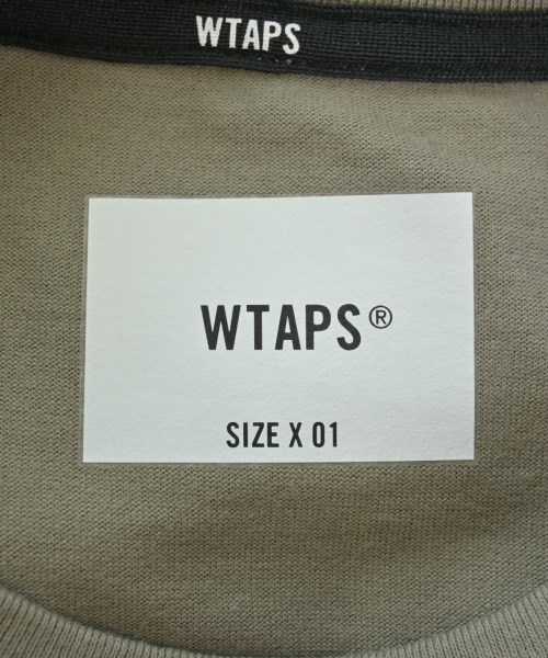 WTAPS（ダブルタップス）Tシャツ・カットソー カーキ サイズ:1(S位) メンズ/2200629792043