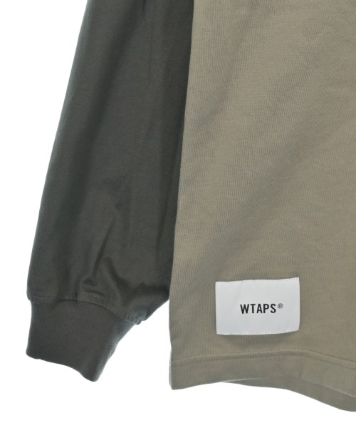 WTAPS（ダブルタップス）Tシャツ・カットソー カーキ サイズ:1(S位) メンズ/2200629792043