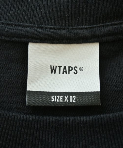 WTAPS（ダブルタップス）Tシャツ・カットソー 黒 サイズ:2(M位) メンズ/2200629792050