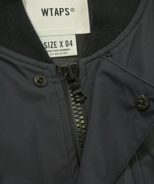 WTAPS（ダブルタップス）ミリタリーブルゾン 黒 サイズ:4(XL位) メンズ/2200629974029
