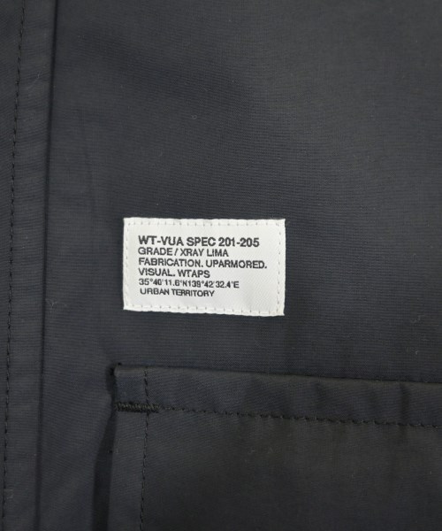 WTAPS（ダブルタップス）ミリタリーブルゾン 黒 サイズ:4(XL位) メンズ/2200629974029