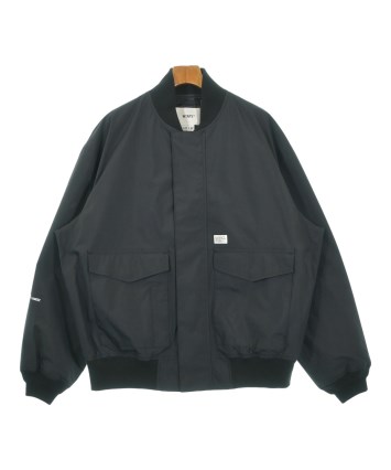 WTAPS（ダブルタップス）ミリタリーブルゾン 黒 サイズ:4(XL位) メンズ