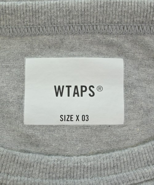WTAPS（ダブルタップス）Tシャツ・カットソー グレー サイズ:03(XL位) メンズ/2200630317044