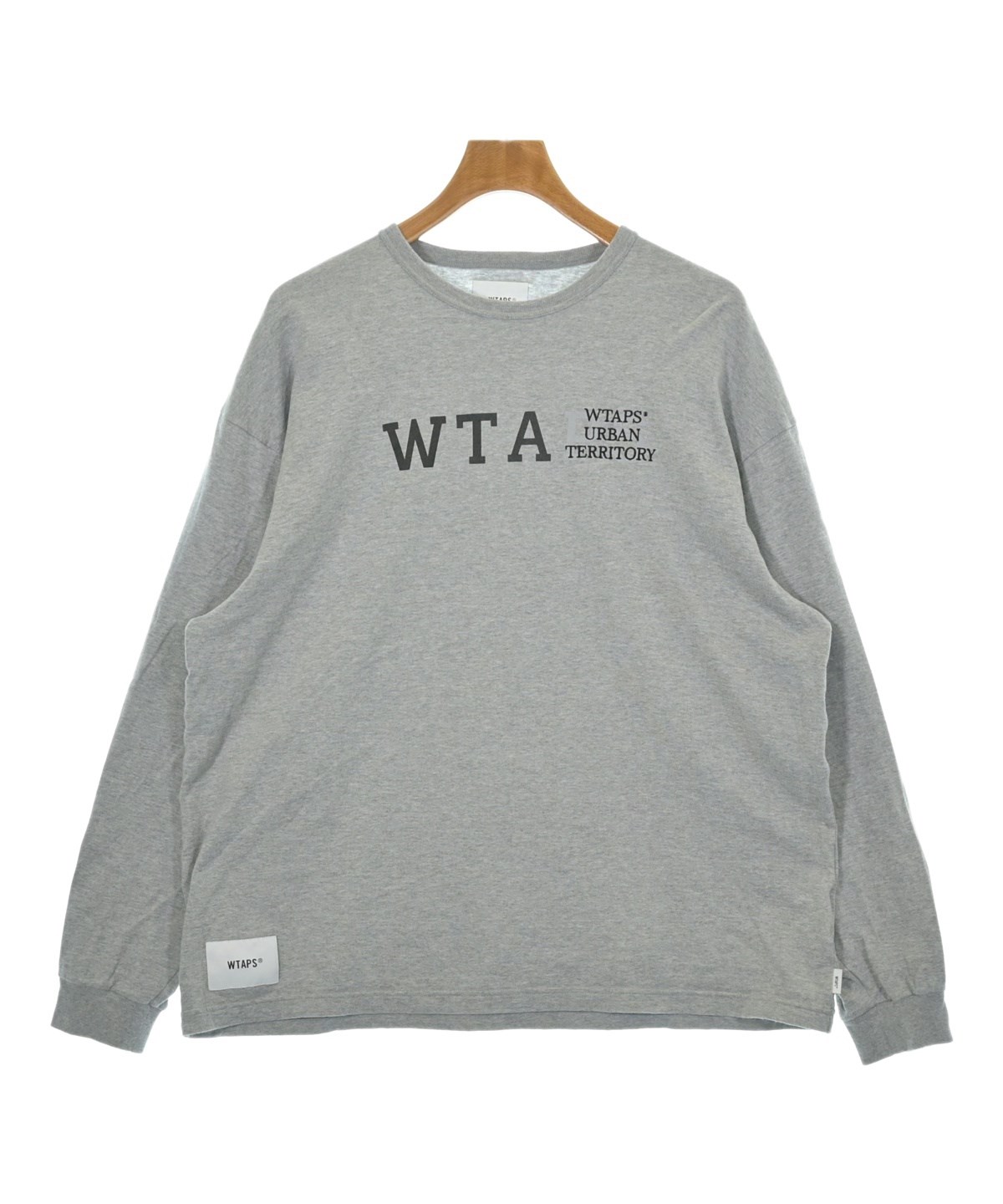 WTAPS（ダブルタップス）Tシャツ・カットソー グレー サイズ:03(XL位