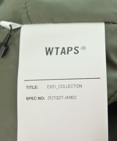 WTAPS（ダブルタップス）ミリタリーブルゾン カーキ サイズ:3(L位) メンズ/2200630144022