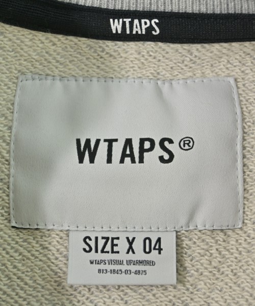 WTAPS（ダブルタップス）スウェット グレー サイズ:4(XL位) メンズ/2200631407027