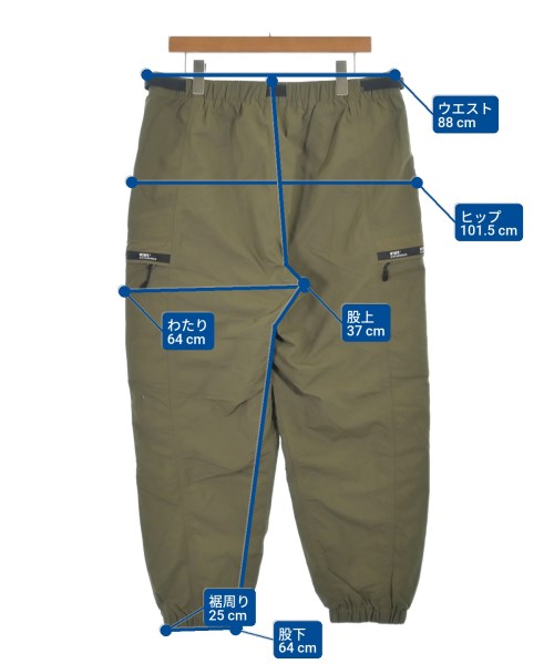 WTAPS（ダブルタップス）カーゴパンツ カーキ サイズ:3(L位) メンズ/2200631407034