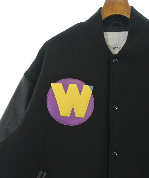 WTAPS（ダブルタップス）スタジャン 黒 サイズ:4(XL位) メンズ/2200631496014