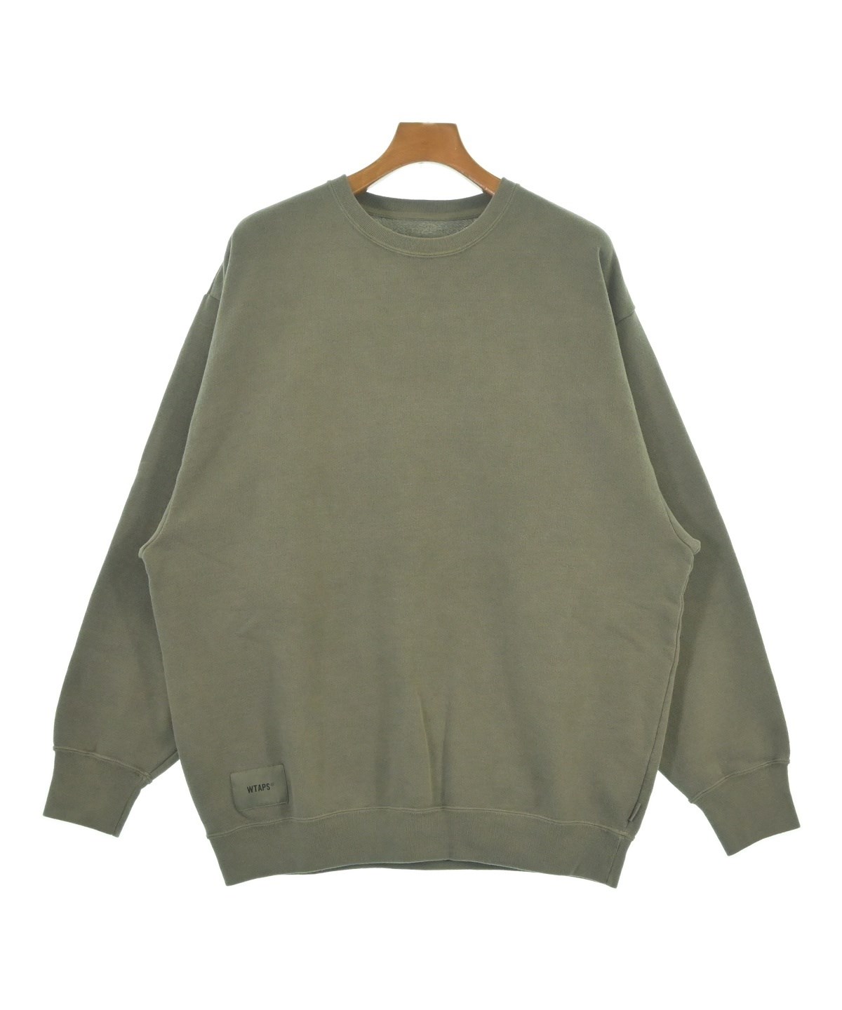 wtaps 今期新作　スウェット　サイズ3 WTAPS（ダブルタップス）スウェット カーキ サイズ:03(L位) メンズ