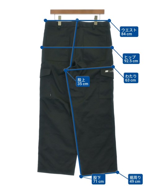 WTAPS（ダブルタップス）チノパン 黒 サイズ:3(L位) メンズ/2200631496038