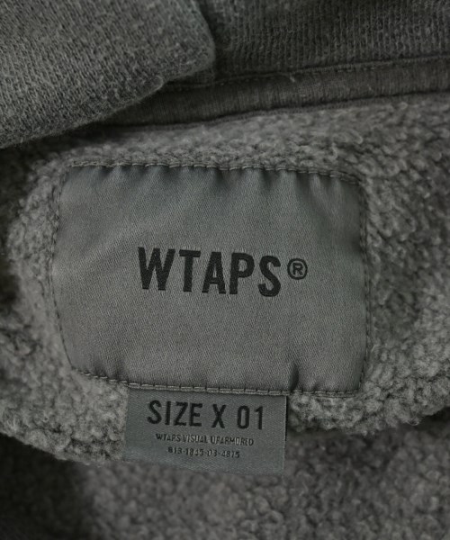 WTAPS（ダブルタップス）パーカー グレー サイズ:1(S位) メンズ/2200625691036