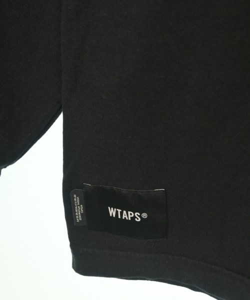 WTAPS（ダブルタップス）Tシャツ・カットソー 黒 サイズ:02(M位) メンズ/2200632157068